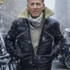Bruce Springsteen Shearling Leather Jacket