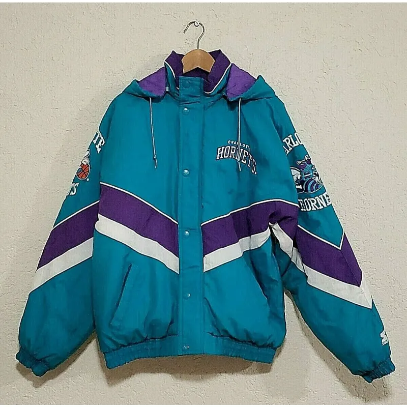charlotte hornets jacket 90s