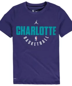charlotte hornets purple shirt