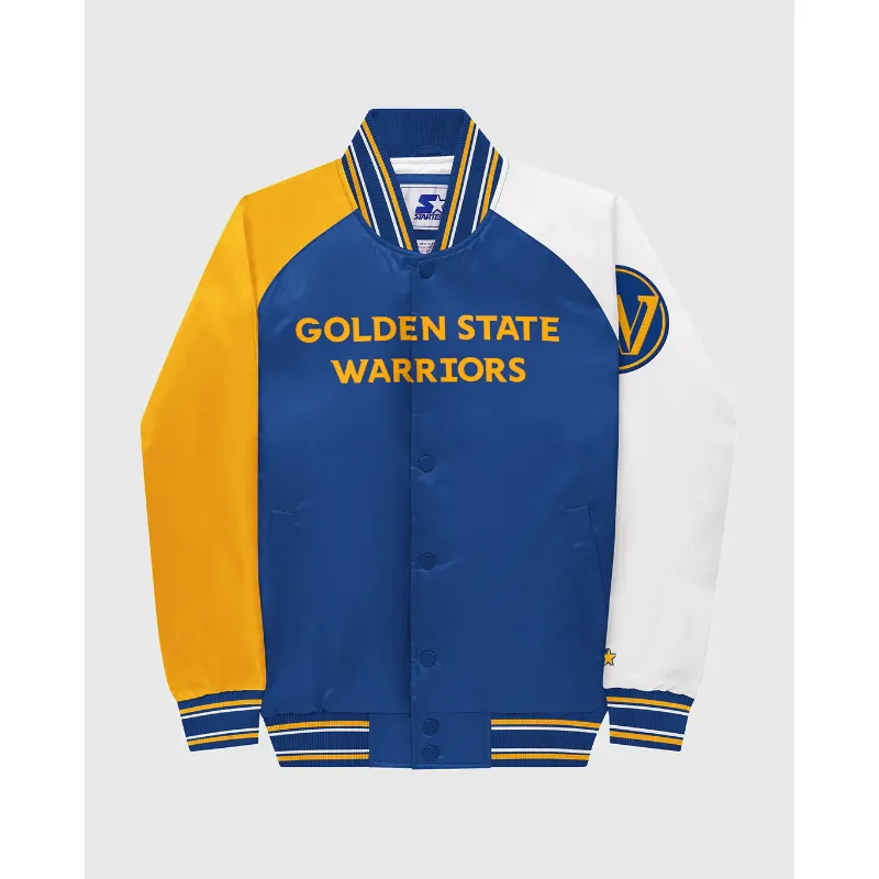 golden state warriors bomber jacket
