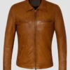 Dorian Full Grain Leather Slim Fit Jacket