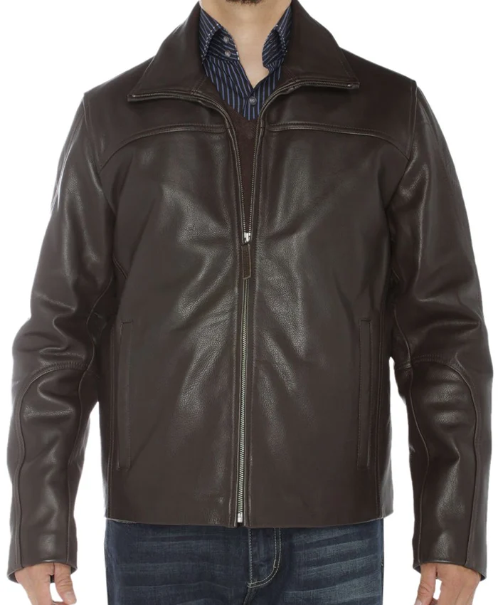 Full Grain Cowhide Leather Jacket For Sale - William Jacket