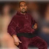 Kanye West Velour Velvet Tracksuit