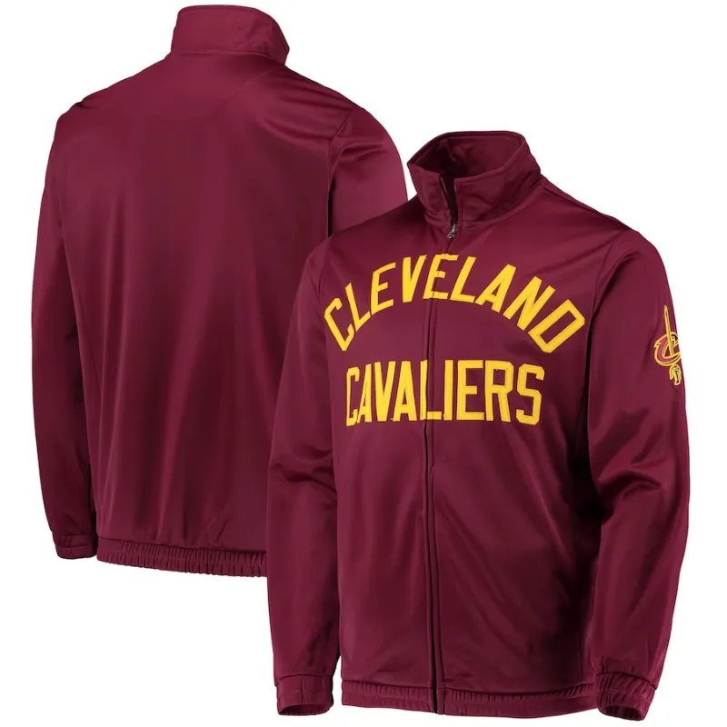 Margarita Cleveland Cavaliers Full-Zip Track Jacket