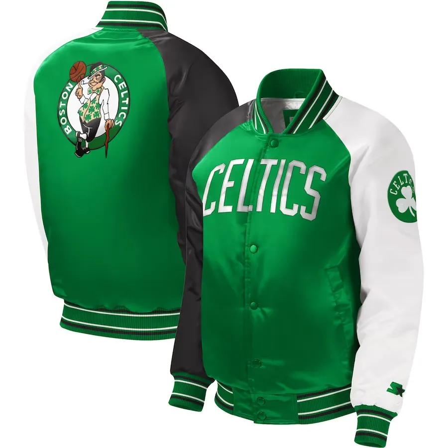 Boston Celtics Satin Jacket - William Jacket