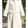 Olivia Mink Fur Off White Coat