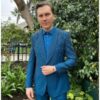Paul Dano Teal Blue Suits