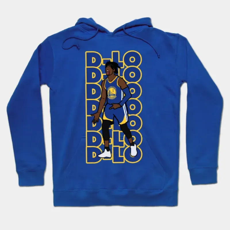 Rutherford Golden State Warriors Blue Pullover Hoodie