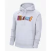 Ally Grimes Miami Heat City Edition White Hoodie