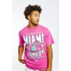 Anahi Mraz Miami Heat Pink Shirt