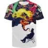Animal Print Multi-Color Galaxy T-Shirt