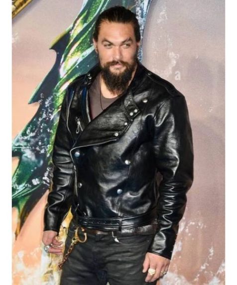 Jason Momoa Aquaman and the Lost Kingdom Leather Jacket