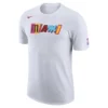 Bell Pagac Miami Heat Nike White Shirt
