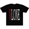 Black And Red Vlone Shirt