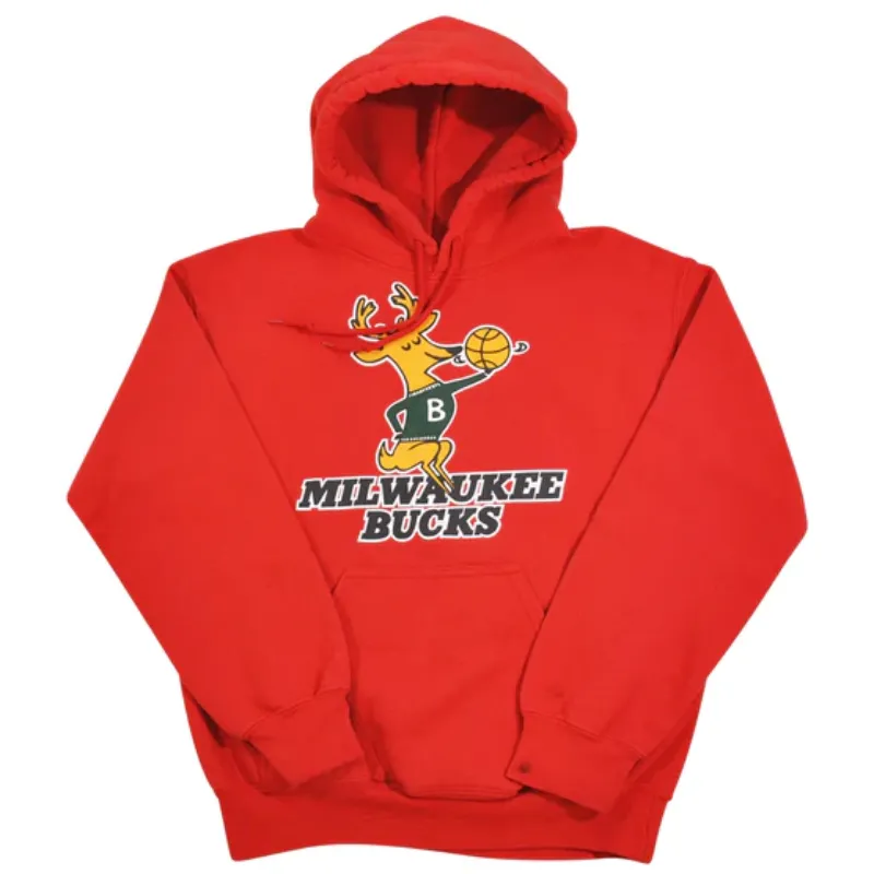 Dave Nolan Milwaukee Bucks Red Hoodie - William Jacket