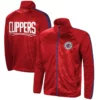 Gail Kuhn Los Angeles Clippers Red Track Jacket