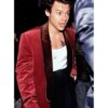 Hary Style Smoking Red Jacket