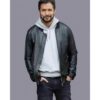 Hearts In The Game 2023 Marco Grazzini Black Bomber Jacket