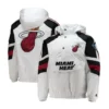 Hosea Doyle Miami Heat White Pullover Jacket