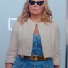 Kim Cattrall TV-Series 2023 Glamorous Madolyn Addison Cropped Jacket