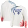 Kip Toy Los Angeles Clippers Tie-Dye Long Sleeve Shirt