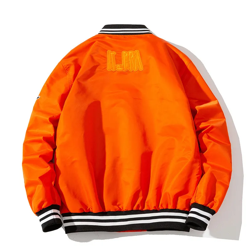 Orange Louis Vuitton Varsity Jacket - William Jacket