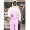 Lil Nas X Cream Pink Hoodie Sweatsuit