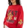 Miami Heat Red Crewneck Sweatshirt