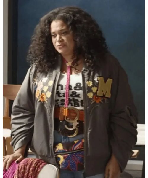 Survival Of The Thickest Michelle Buteau Brown Jacket