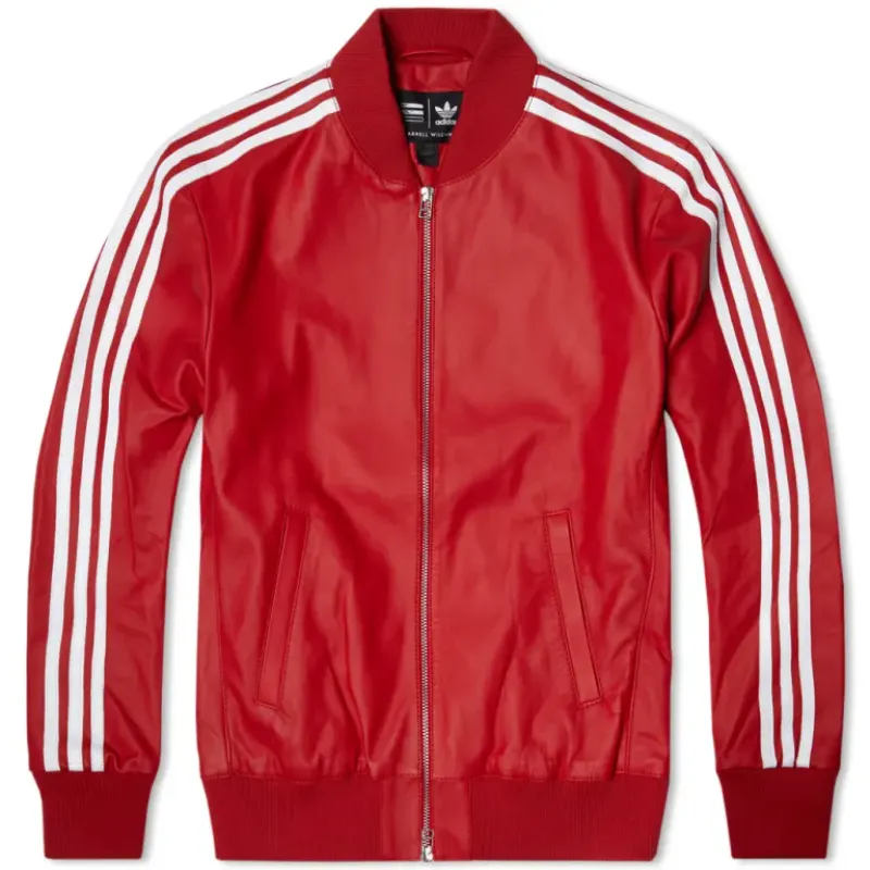 Pharrell Williams Adidas Leather Jacket - William Jacket