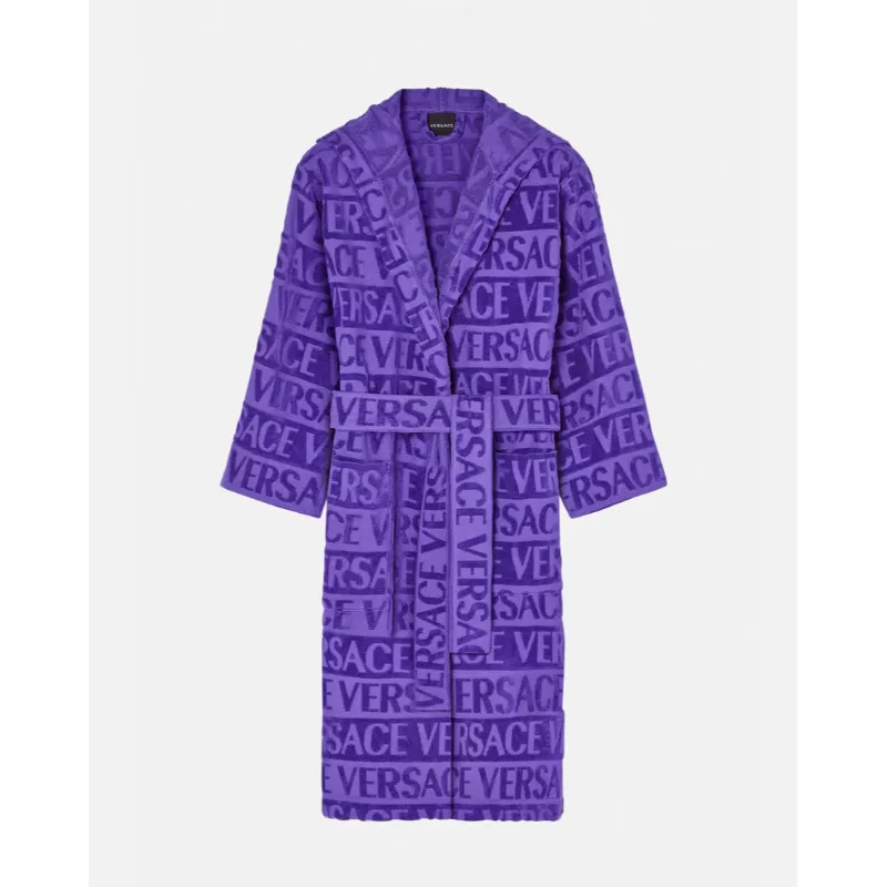 Purple Versace Robe - William Jacket