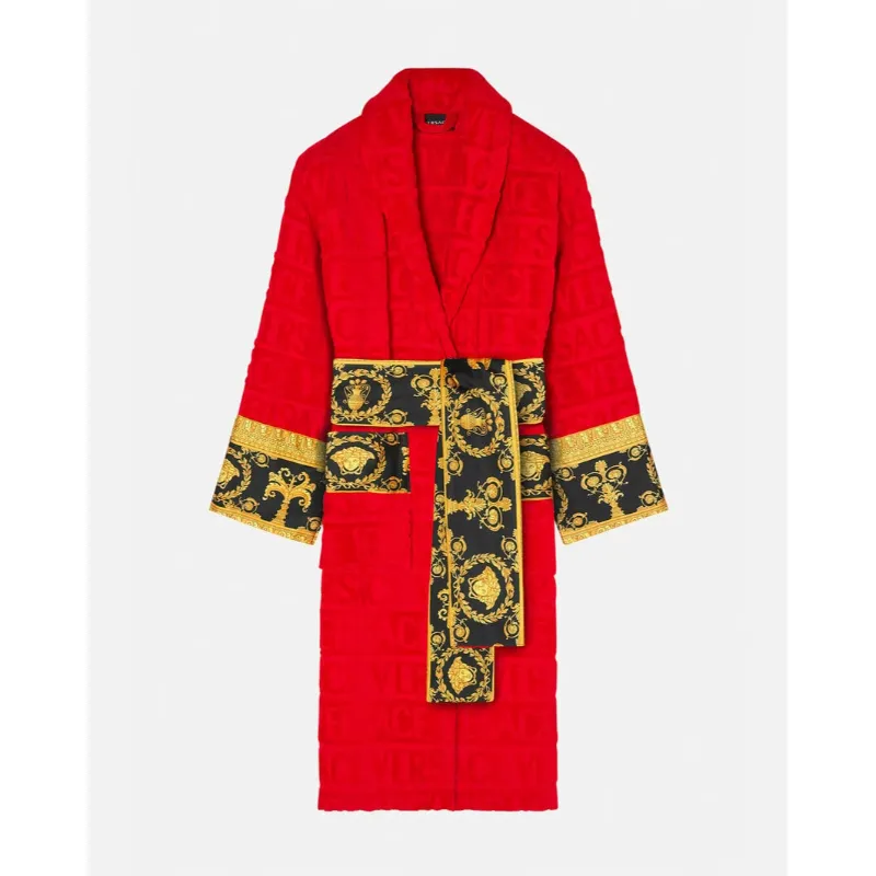 Red Versace Robe - William Jacket