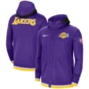 Russ Orn Los Angeles Lakers Purple Hooded Jacket