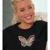 Selling Sunset S06 Heather Rae Young Butterfly Embellished T-Shirt