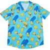 Simpsons Button Up Shirt