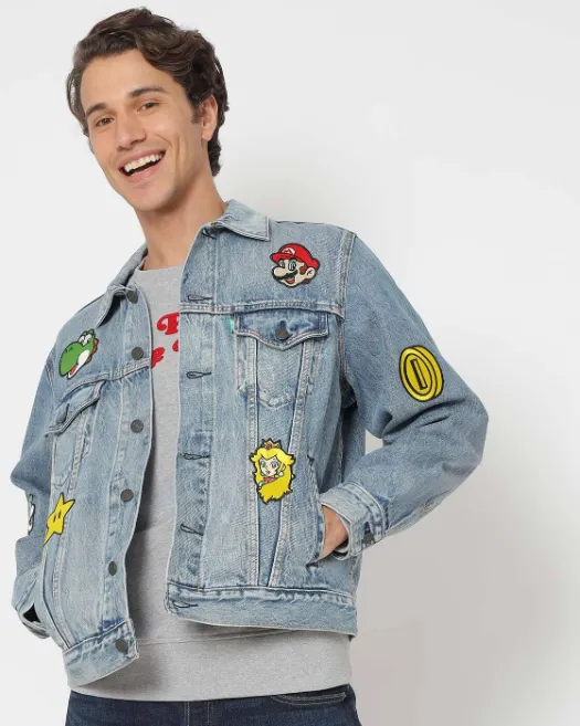 Super Mario Levis Jacket