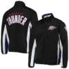 Gino Bins Oklahoma City Thunder Black Jacket