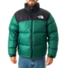 Green North Face Jacket