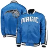 Ida Rau Orlando Magic Satin Varsity Jacket