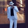 Mafia Don Morrelo White Suit