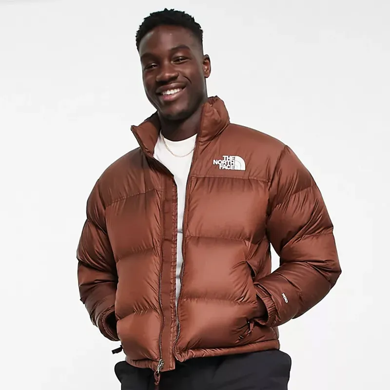 North Face Brown Puffer Jacket - William Jacket