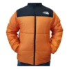 Orange North Face Jacket