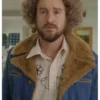 Paint Owen Wilson Faux Fur Jacket