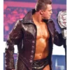 WWE The Miz Studded Black Coat