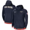 Zora New Orleans Pelicans Blue Hooded Jacket