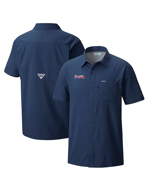 Atlanta Braves Columbia Shirt - William Jacket