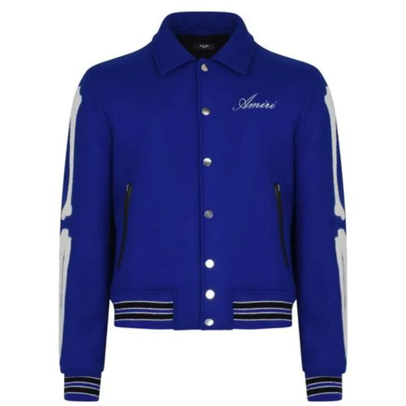 Blue Amiri Varsity Jacket - William Jacket