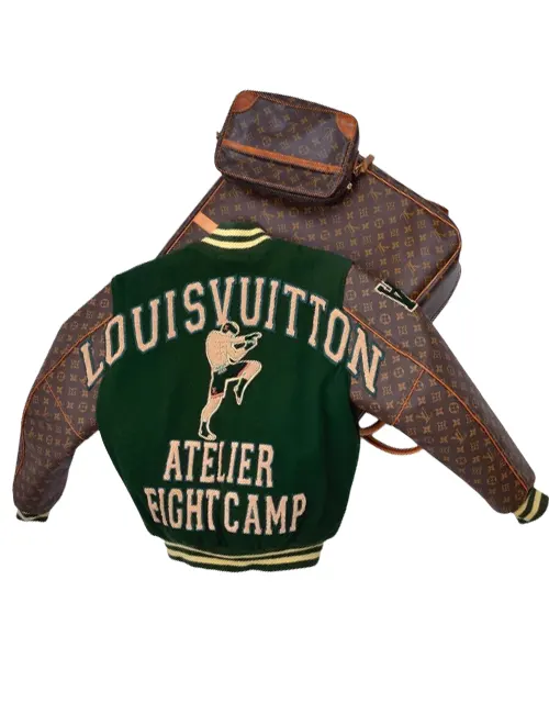 Louis Vuitton Dawn Staley 54 Green Varsity Jacket