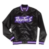Carlisle Toronto Raptors Black Varsity Jacket