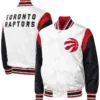 Chelsea Toronto Raptors Full-Snap Satin Jacket